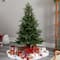 5ft. Pre-Lit North Carolina Spruce Artificial Christmas Tree, Clear LED Lights
